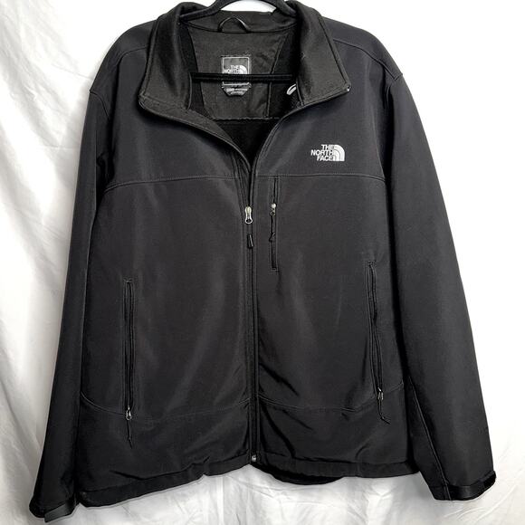 The North Face Mens Size XXL Black Full Zip Apex Bionic Lined Windbreaker Jacket - Picture 1 of 12